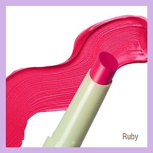NWT Pixi LipGlow Tinted Lip Balm in Ruby